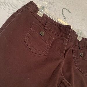 LOFT Chocolate Brown Trousers